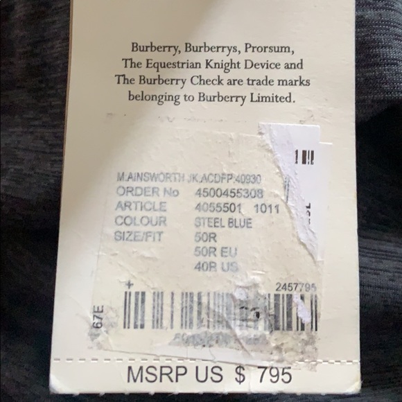 Burberry Button Up - Picture 3 of 4